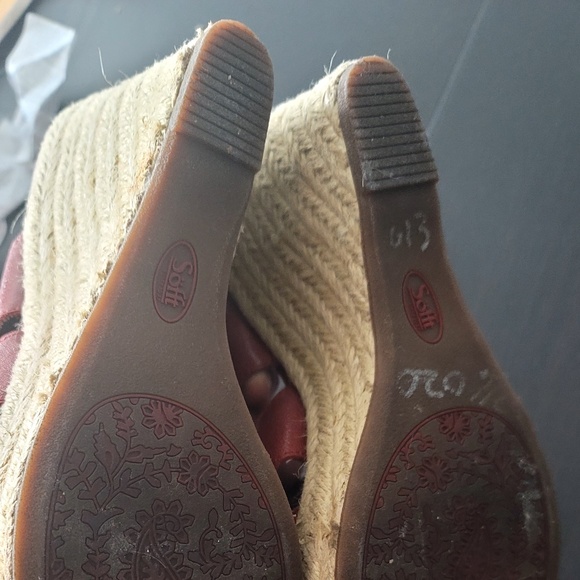 Söfft wedge sandals leather - Picture 5 of 6